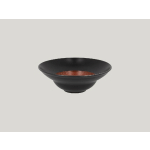 ASSIETTE EXTRA CREUSE ROND MARRON PORCELAINE Ø 23 CM TRINIDAD RAK