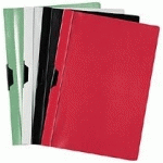 CHEMISE DE PRÉSENTATION SOUPLE ESSELTE À CLIP ROUGE - LOT DE 25