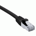 CORDON RJ45 CATÉGORIE 6A F/UTP LSOH SNAGLESS NOIR - 25 M