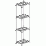 MANURACK SIMPLE - 4 NIVEAUX - HAUTEUR UTILE 870 MM - MDM