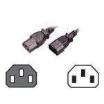 MCL CABLE ELECTRIC MALE/FEMALE 2M NOIR COUPLEUR C14 COUPLEUR C13