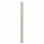 POTELET HAUT PROVINCE Ø 76 MM INOX BROSSÉ - ZINC GRIS 7044 - PROCITY