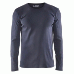 T-SHIRT MANCHES LONGUES GRIS TAILLE XL - BLAKLADER