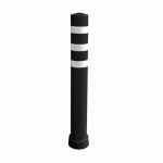 BALISE FLEXIBLE À MÉMOIRE DE FORME Ø 80X660 MM - NOIR - VISO