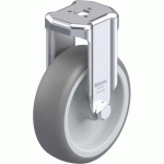 BLICKLE - ROULETTE FIXE Ø 100MM BANDAGE CAOUTCHOUC TPE 110KG - BKRA-TPA 101G