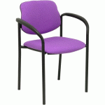 CHAISE VILLALGORDO AVEC ACCOUDOIRS FIXES - LILA - PIQUERAS Y CRESPO