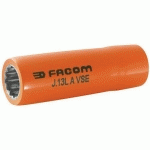 FACOM 1 DOUILLES 3/8 12 PANS LONGUES ISOLÉES 1000 VOLTS SÉRIE VSE FACOM