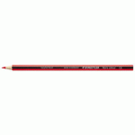 LOT DE 3 - CRAYONS STAEDTLER NORIS COLOUR 185 COLORIS ROUGE POCHETTE DE 12