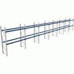 RACK 1 DÉPART + 6 SUIVANTS LXLXH 2700X19900X3500 800KG 2 NIV - BITO