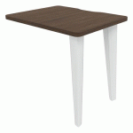 RETOUR EVIDENCE 80 X 60 CM NOYER PIED BLANC - VINCO