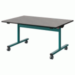 TABLE MALIBU RAB 120X80 T3 DL ST ANTIB BÉT F186/NO BLEU 5018