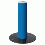 BORNE RÉTRACTABLE Ø 16 CM INOX BROSSÉ - ZINC BLEU 5010 - PROCITY