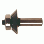 FRAISE CARBURE 2 COUPE CHANFREIN GUIDE À BILLE QUEUE 8MM ANGLE 45° D28 LEMAN