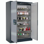 ARMOIRE SÉCURITÉ Q-PEGASUS-90 Q90.195.120.WDAC GRIS/ARGENT - MANUTAN COLLECTIVITÉS