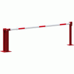 BARRIÈRE MANUELLE POTEAU APPUI FIXE SERRURE PROFILÉE-3000 MM - SCHAKE