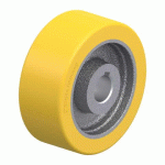 BLICKLE - ROUE MOTRICE Ø 100MM BANDAGE POLYURÉTHANE PU 400KG - GTHN 100/20H7