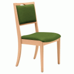 CHAISE GINKGO AMANDE - STRUCTURE HÊTRE NATUREL - SUNSET CREATION