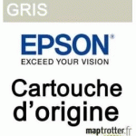 EPSON - T6367 - CARTOUCHE D'ENCRE GRISE - PRODUIT D'ORIGINE - 700ML - C13T636700