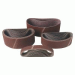 LOT 10 BANDES ABRASIVES POUR PONCEUSE PORTATIVE HAUTEUR 9 MM