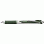 LOT DE 7 - STYLO ROLLER ENCRE GEL ENERGEL BL77, VERT OLIVE