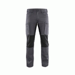 PANTALON DE TRAVAIL MAINTENANCE +STRETCH GRIS/NOIR C58 - BLAKLADER