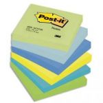 POST-IT LOT DE 6 BLOCS REPOSITIONNABLES COLORIS REVEUSE DIMENSIONS 76X76MM 654MT