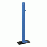 POTELET RABATTABLE SOLIBLOC Ø 76 MM CARREFOUR ZINC BLEU 5010 - PROCITY