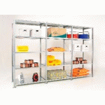 RAYONNAGE MI-LOURD ADVANCE - TABLETTE GALVA - ELÉMENT SUIVANT 1100 X 400 MM - MANUTAN COLLECTIVITÉS