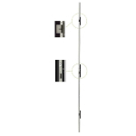 SERRURE 3 POINTS À LARDER PERFORMA AXE 30MM AVEC TÊTIÈRE PLATE - ISEO - 7232013028