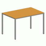 TABLE LOKI 120X80X75 CM JAUNE/GRIS