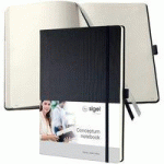 CARNET DE NOTES CONCEPTUM, A4, POINTILLÉ, NOIR