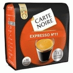 DOSETTES DE CAFÉ ESPRESSO N°11 CARTE NOIRE - PAQUET DE 36