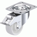BLICKLE - ROULETTE PIVOTANTE À FREIN Ø 75MM BANDAGE POLYAMIDE PA 6.6 150KG - LE-PO 75R-FI
