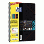 CAHIER OXFORD NOMADBOOK - B5 - 160 PAGES - 5X5 - COUVERTURE POLYPROPYLENE