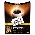 CARTE NOIRE CAFÉ SOLUBLE CARTE NOIRE - INSTINCT - BOITE DE 25 STICKS