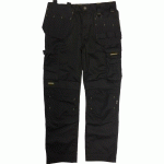 PANTALON DE TRAVAIL POCHES GENOUILLÈRES STANLEY OAKLANDS 44R NOIR