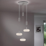 Q-SMART-HOME PAUL NEUHAUS Q-ETIENNE SUSPENSION LED 3 LAMPES