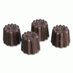 PLAQUE CHOCOLAT 40 EMPREINTES MINI CANNELÉ 9 G