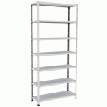 RAYONNAGE D'ARCHIVES RAPID 2 1980X915X305 7 TAB METAL GRIS