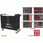 SERVANTE D'ATELIER ULTIMATE® XL - 7 TIROIRS - 428 OUTILS KS TOOLS