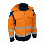 VESTE HAUTE-VISIBILITÉ SOFTSHELL 2-EN-1 XL VILNO - SINGER SAFETY