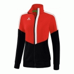 VESTE WORKER - ERIMA - SQUAD FEMME ROUGE/NOIR/BLANC