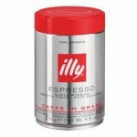 CAFÉ GRAINS ESPRESSO ILLY. BOITE MÉTAL 250 G.