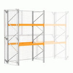 KIT 1 DÉPART EASY-RACK 3000X2700MM - 2 NIVEAUX C110