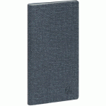 SEMAINIER POCHE SAS 17 TWEED BLEU 88 X 17 CM - EXACOMPTA