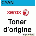 XEROX - 106R02756 - TONER - CYAN - PRODUIT D'ORIGINE - 1000 PAGES