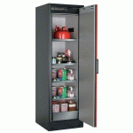 ARMOIRE SÉCURITÉ Q-CLASSIC-90 Q90.195.060.R GRIS/ROUGE