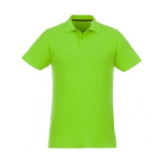 POLO MANCHES COURTES HOMME HELIOS VERT POMME