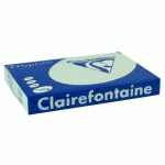 PAPIER A4 COULEUR VERT PASTEL 120 G CLAIREFONTAINE TROPHÉE COULEURS PASTEL - RAMETTE DE 250 FEUILLES