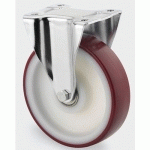 ROULETTE POLYAMIDE FIXE DIAMÈTRE ROUE 125 MM - TENTE